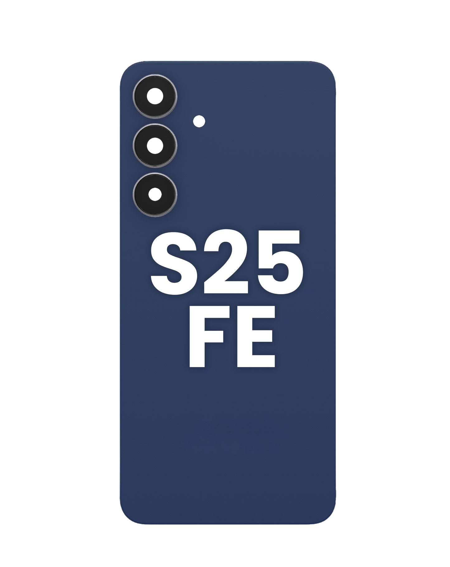 Back Glass with Adhesive and Back Camera Lens for Galaxy S25 FE (NAVY)