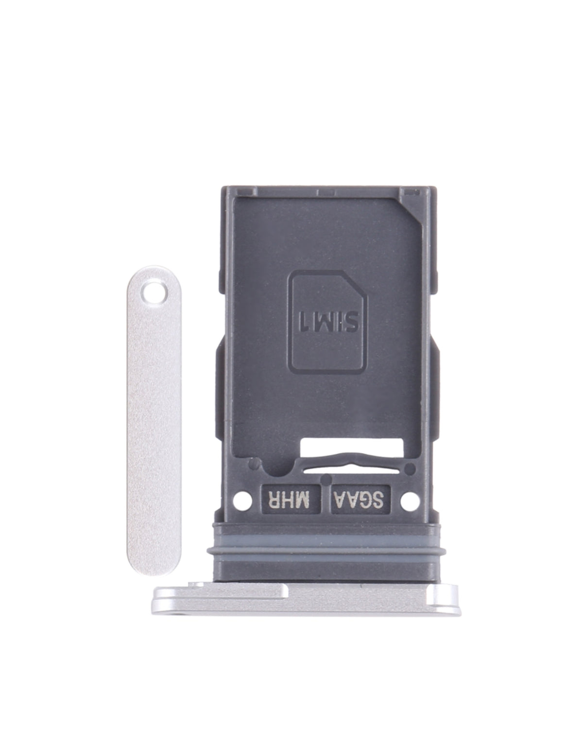Single Sim Card Tray for Galaxy S25 FE (S731) (Silver)