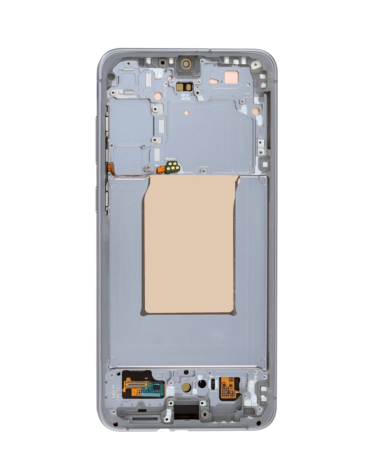 OLED Assembly with Frame for Galaxy S25 FE 5G (S731) (JETBLACK) (Service Pack)