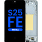 LCD Assembly with Frame for Galaxy S25 FE (S731) (JETBLACK) (Aftermarket Incell) (Does not support Fingerprint)