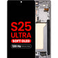 OLED Assembly with Frame for Galaxy S25 Ultra (S938) (TITANIUM WHITESILVER) (Aftermarket Plus Soft Oled / 120Hz)