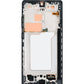 LCD Assembly with Frame for Galaxy S25 Ultra (S938) (PHANTOM BLACK) (Aftermarket Incell) (Does not support Fingerprint)