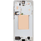 OLED Assembly with Frame for Galaxy S26 (S942) (White) (Aftermarket Plus Soft / 120Hz)