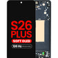OLED Assembly with Frame for Galaxy S26 Plus (S947) (BLACK) (Aftermarket Plus Soft OLED / 120Hz)