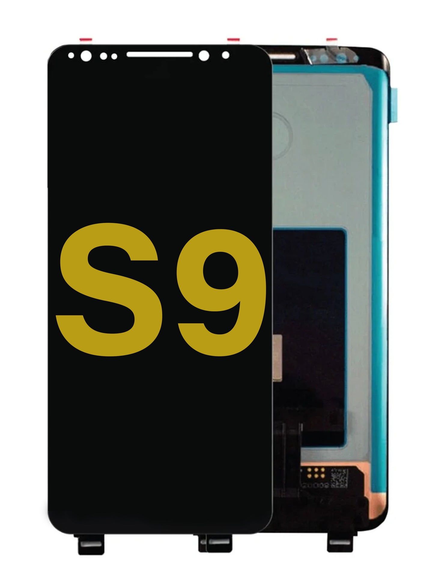 SGS S9 Screen Assembly (Without The Frame) (Refurbished) (Black)