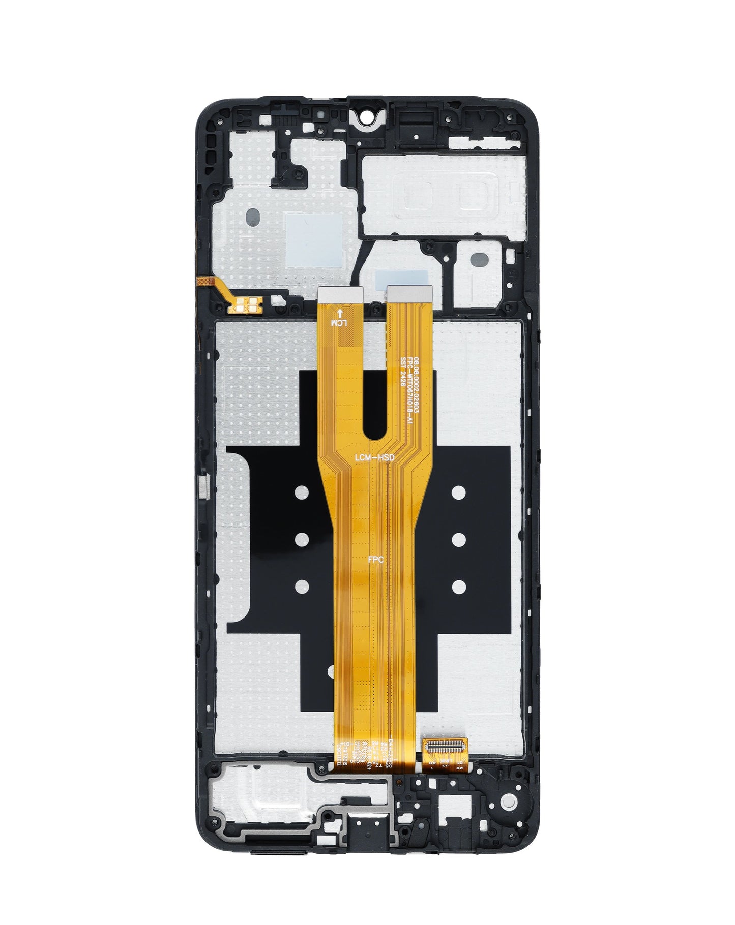 LCD Assembly with Frame for Galaxy A06 (A065 / 2024) (BLACK) (Premium)