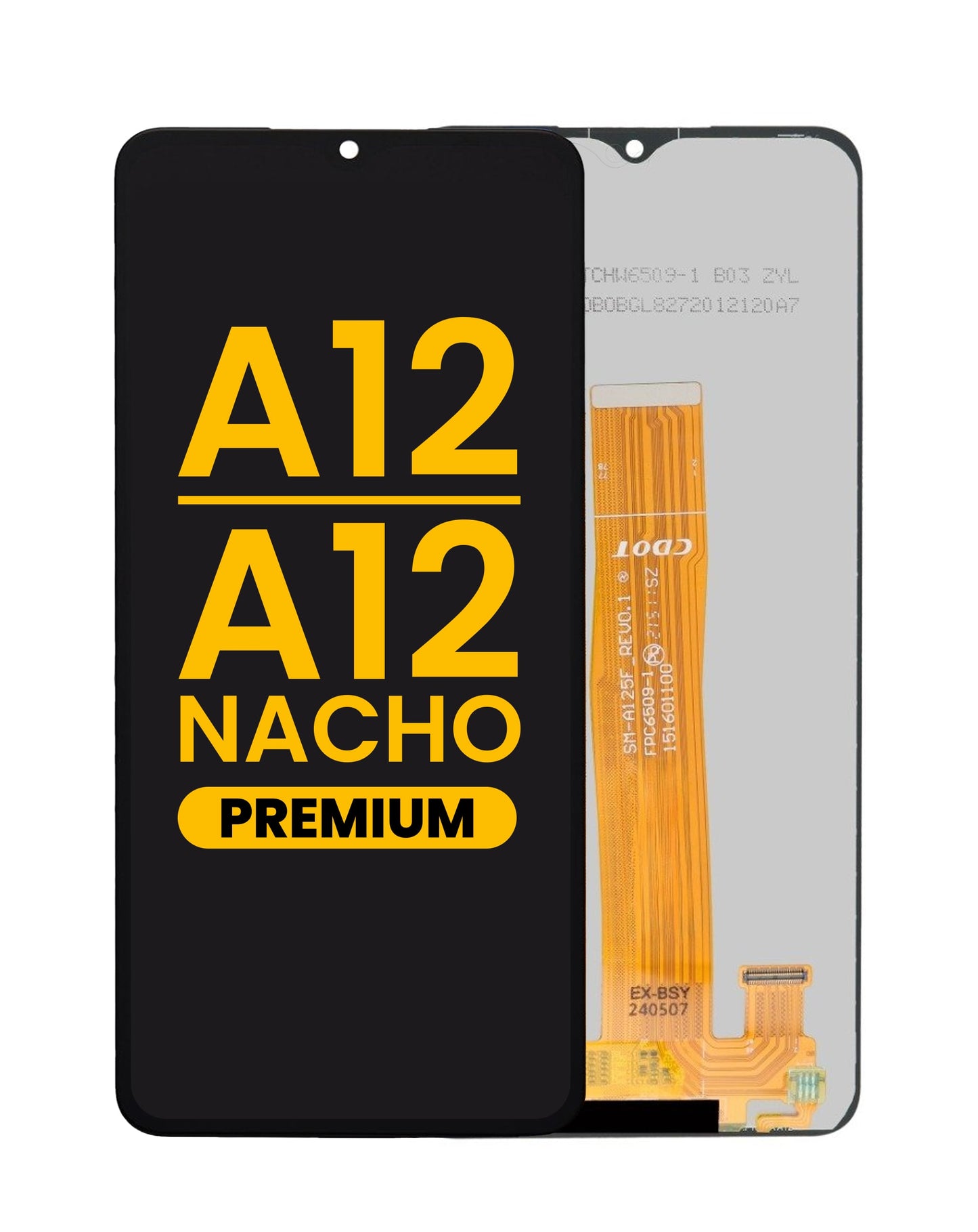 LCD Assembly without Frame for Galaxy A12 (A125 / 2020) / A12 Nacho (A127 / 2021) (Premium)