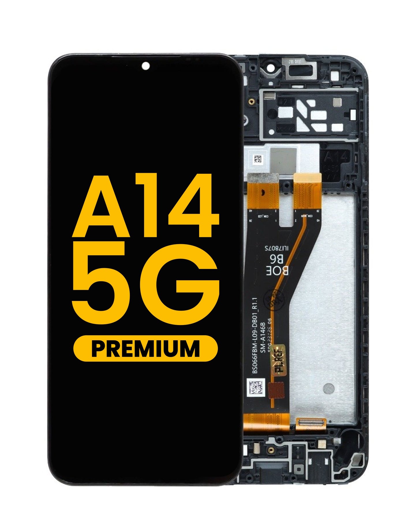 LCD Assembly with Frame for Galaxy A14 5G (A146B / 2023) (Premium)