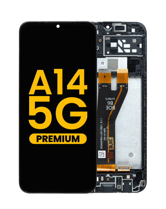 LCD Assembly with Frame for Galaxy A14 5G (A146B / 2023) (Premium)