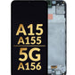 SGA A15 4G/ 5G 2023 (A156) Screen Assembly (With The Frame) (Service Pack) (Black)