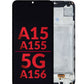 SGA A15 5G 2023 (A156U) Screen Assembly (With The Frame) (OLED) (Black)