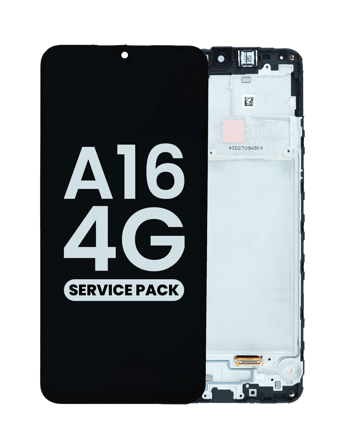 OLED Assembly with Frame for Galaxy A16 4G (A165F / 2026) (Service Pack)