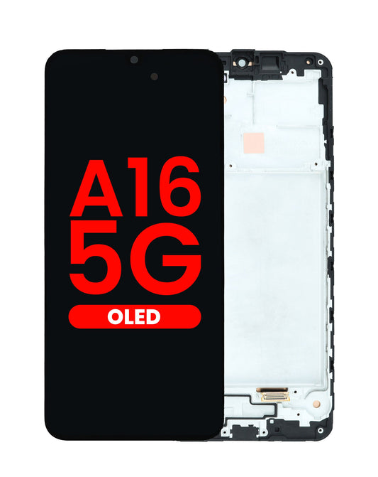 OLED Assembly with Frame for Galaxy A16 5G (A166 / 2024) (US Version) (Aftermarket OLED)