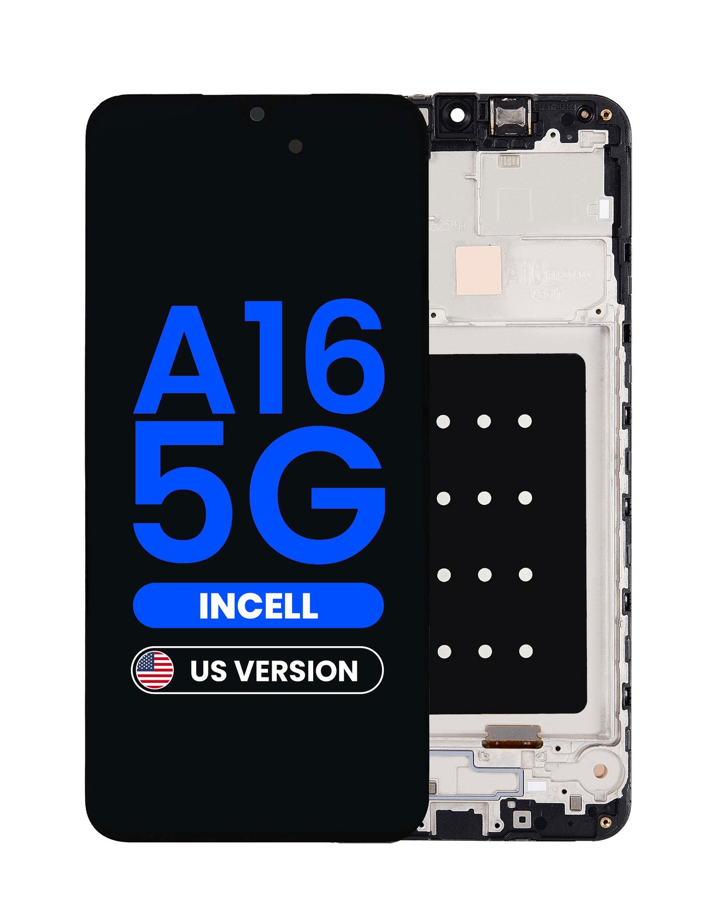 LCD Assembly with Frame for Galaxy A16 5G (A166 / 2024) (US Version) (Aftermarket Incell)