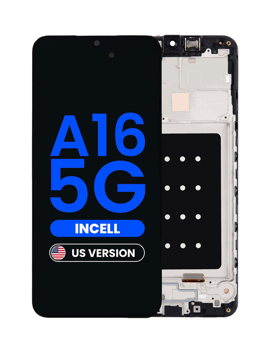 LCD Assembly with Frame for Galaxy A16 5G (A166 / 2024) (US Version) (Aftermarket Incell)