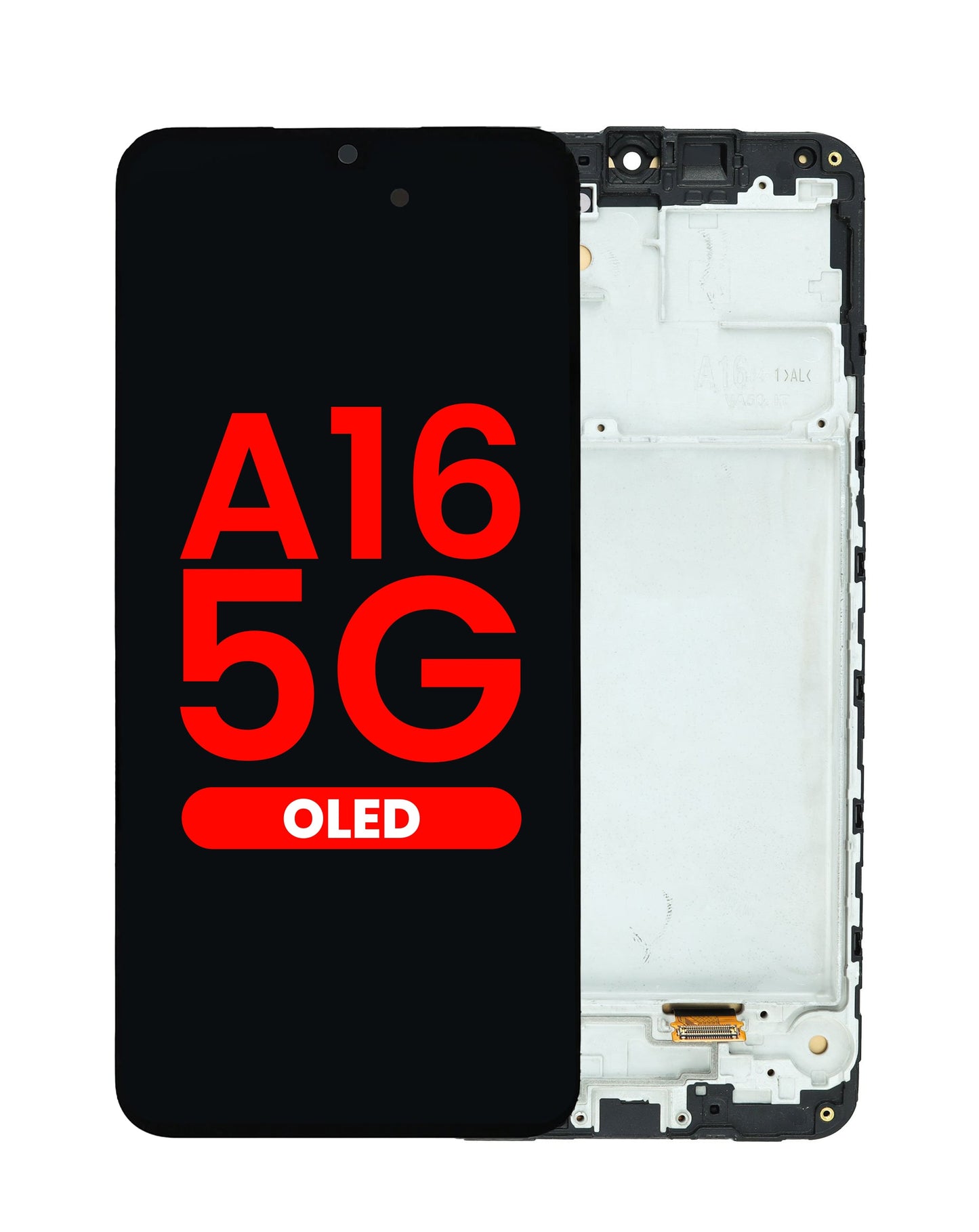 OLED Assembly with Frame for Galaxy A16 5G (A166 / 2024) (US Version) (6.46") (Aftermarket OLED)