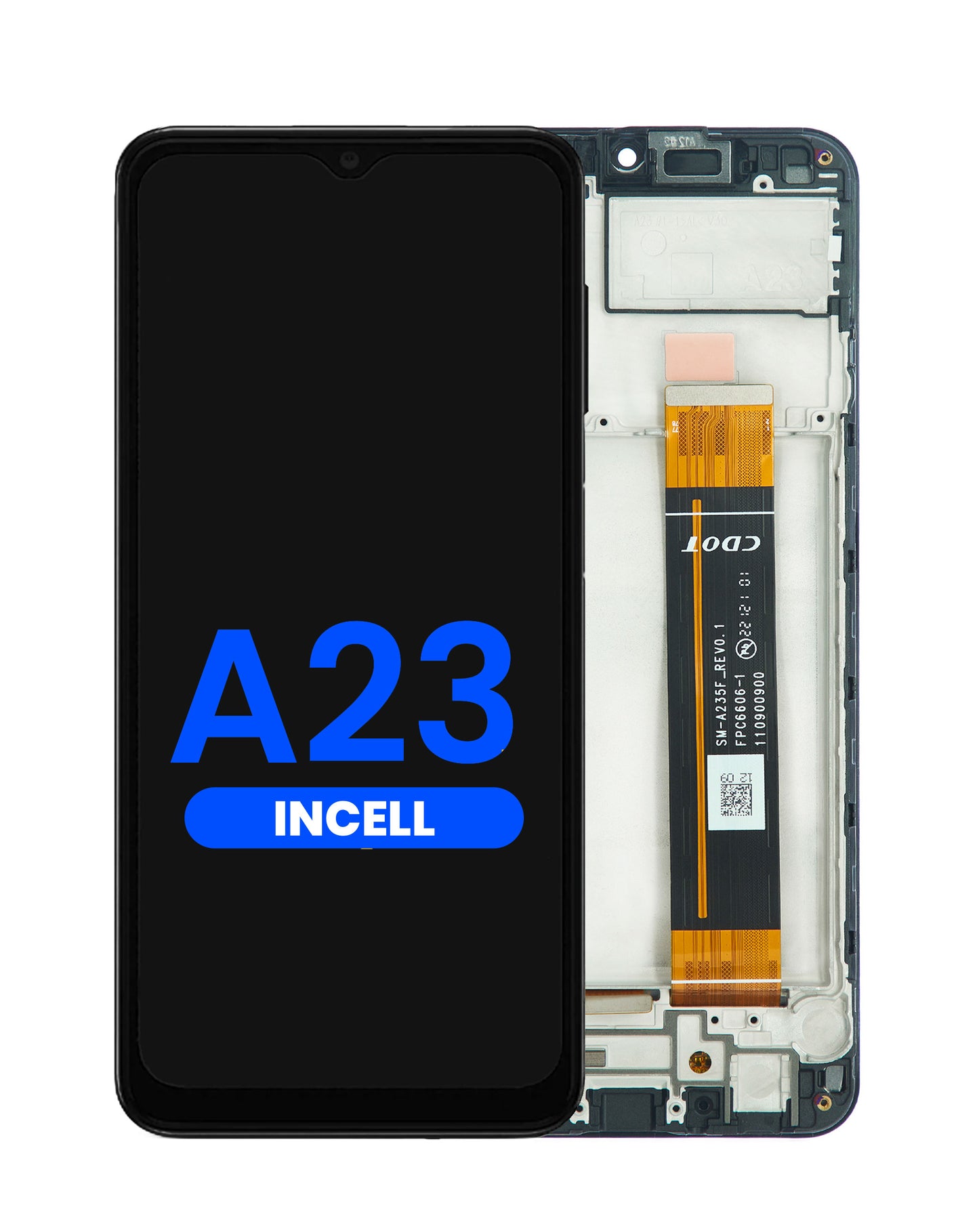 LCD Assembly with Frame for Galaxy A23 (A235 / 2022) (Aftermarket Incell)