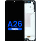 LCD Assembly with Frame for Galaxy A26 (A266/2025) (BLACK) (Aftermarket Incell)