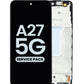 OLED Assembly with Frame for Galaxy A27 5G (A276B / 2025) (BLACK) (Service Pack)