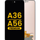 OLED Assembly without Frame for Galaxy A36 (A366/2025) /A56 (A566 2025) (BLACK) (Premium)