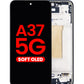 OLED Assembly with Frame for Galaxy A37 5G (A376 / 2026) (CHARCOAL) (Aftermarket OLED)