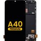 OLED Assembly with Frame for Galaxy A40 (A405 / 2019) (Premium)