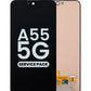 Samsung A55 2024 5G (A556) Screen Assembly (Without The Frame) (Service Pack) (Black)