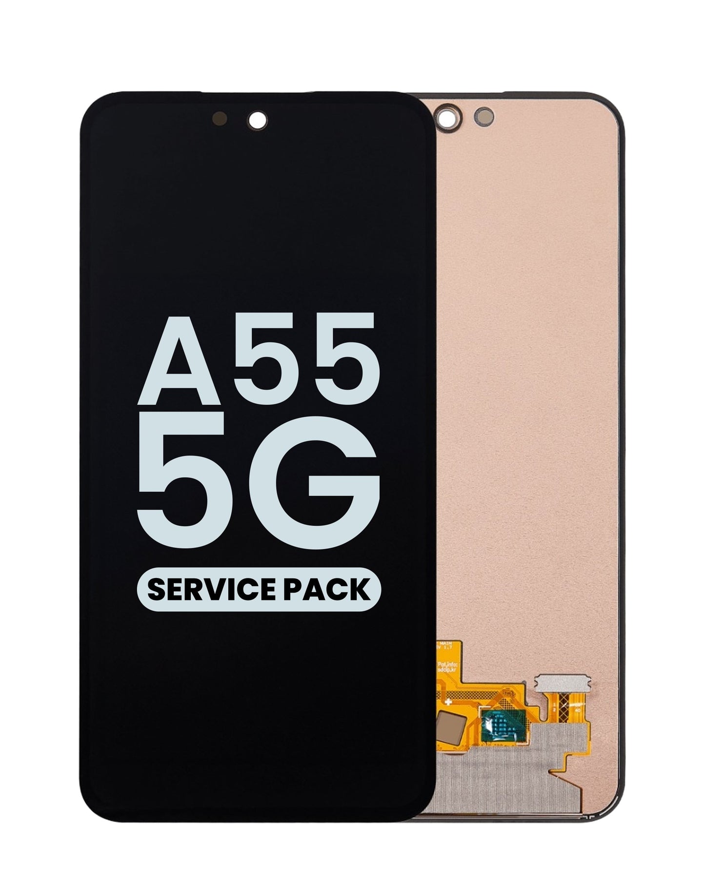 Samsung A55 2024 5G (A556) Screen Assembly (Without The Frame) (Service Pack) (Black)