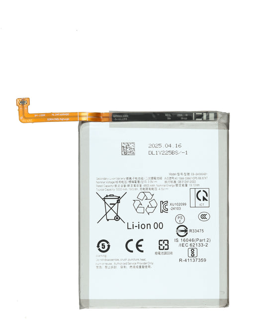 Replacement Battery for Galaxy A36 (A366 / 2025) / A56 (A566 / 2025) / A57 5G (A576 2026) / A37 5G (A376 2026) (EB-BA566ABY) (Premium) (Only Ground Shipping)