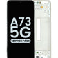 OLED Assembly with Frame for Galaxy A73 5G (A736 / 2022) (GRAY) (Service Pack)