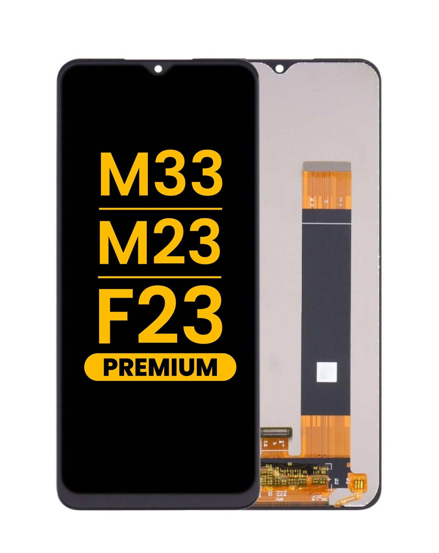 LCD Assembly without Frame for Galaxy F23 (E236B / 2022) M23 5G (M236 / 2022) / M33 5G (M336 / 2022) (Premium)