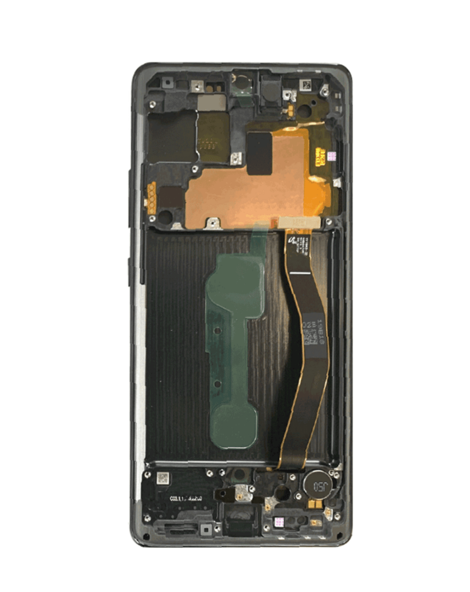 OLED Assembly with Frame for Galaxy S10 Lite (G770) (PRISM BLACK) (Premium)