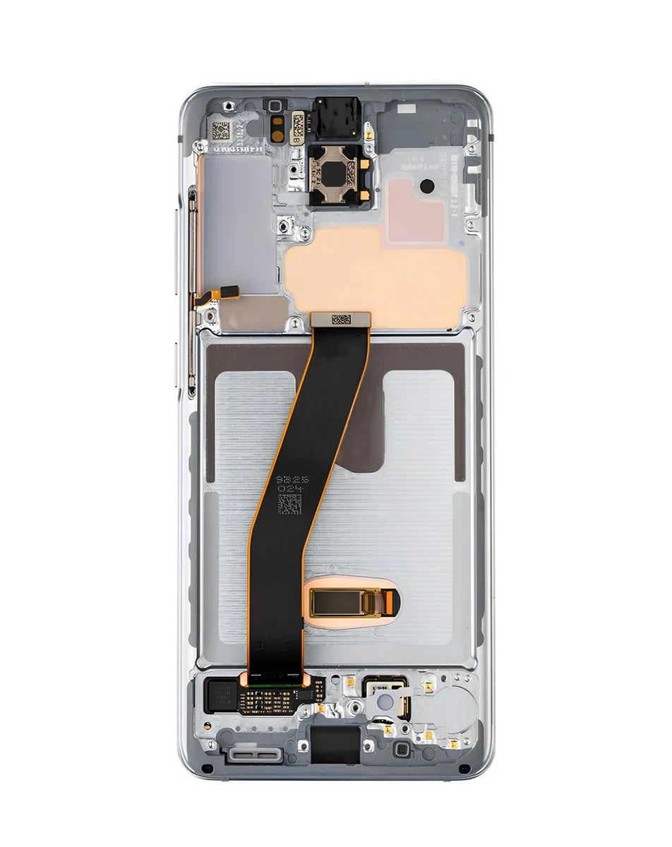 OLED Assembly with Frame for Galaxy S20 G980 / G981 (COSMIC GRAY) (Service Pack)
