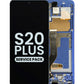 OLED Assembly with Frame for Galaxy S20 Plus G985 / G986 (AURA BLUE) (Service Pack)