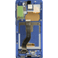 OLED Assembly with Frame for Galaxy S20 Plus G985 / G986 (AURA BLUE) (Service Pack)