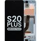 OLED Assembly with Frame for Galaxy S20 Plus G985 / G986 (CLOUD BLUE) (Service Pack)