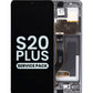 OLED Assembly with Frame for Galaxy S20 Plus G985 / G986 (COSMIC GRAY) (Service Pack)
