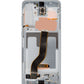 OLED Assembly with Frame for Galaxy S20 Plus G985 / G986 (CLOUD WHITE) (Service Pack)