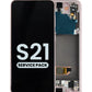 OLED Assembly with Frame for Galaxy S21 G991 (PHANTOM PINK) (No Camera) (Service Pack)
