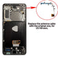 OLED Assembly with Frame for Galaxy S21 Plus G996 (PHANTOM BLACK) (Service Pack)