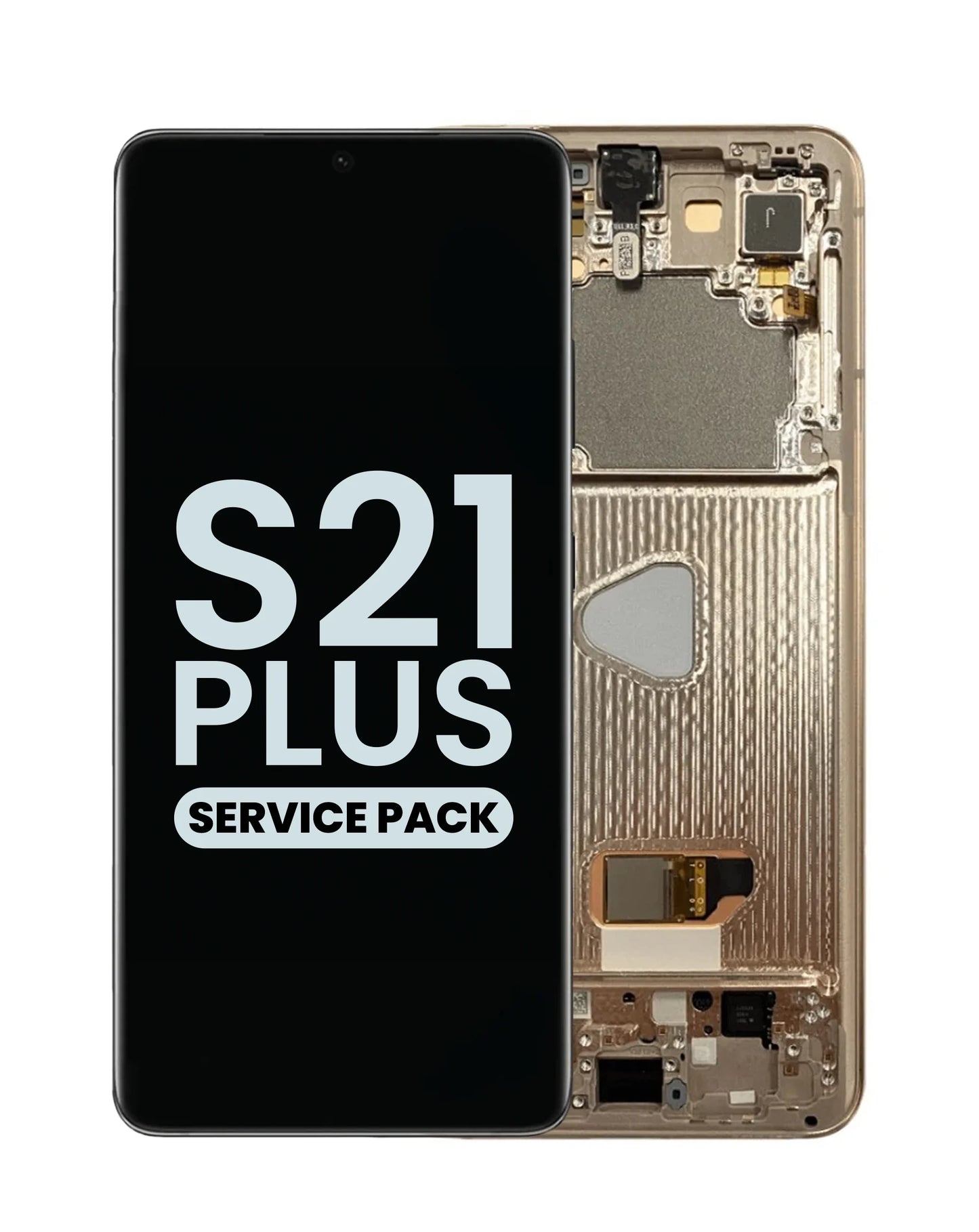 OLED Assembly with Frame for Galaxy S21 Plus G996 (PHANTOM VIOLET) (Service Pack)