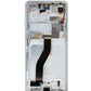 OLED Assembly with Frame for Galaxy S21 Ultra G998 (PHANTOM SILVER) (Service Pack)