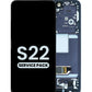 OLED Assembly with Frame for Galaxy S22 S901 (PHANTOM BLACK) (Service Pack)