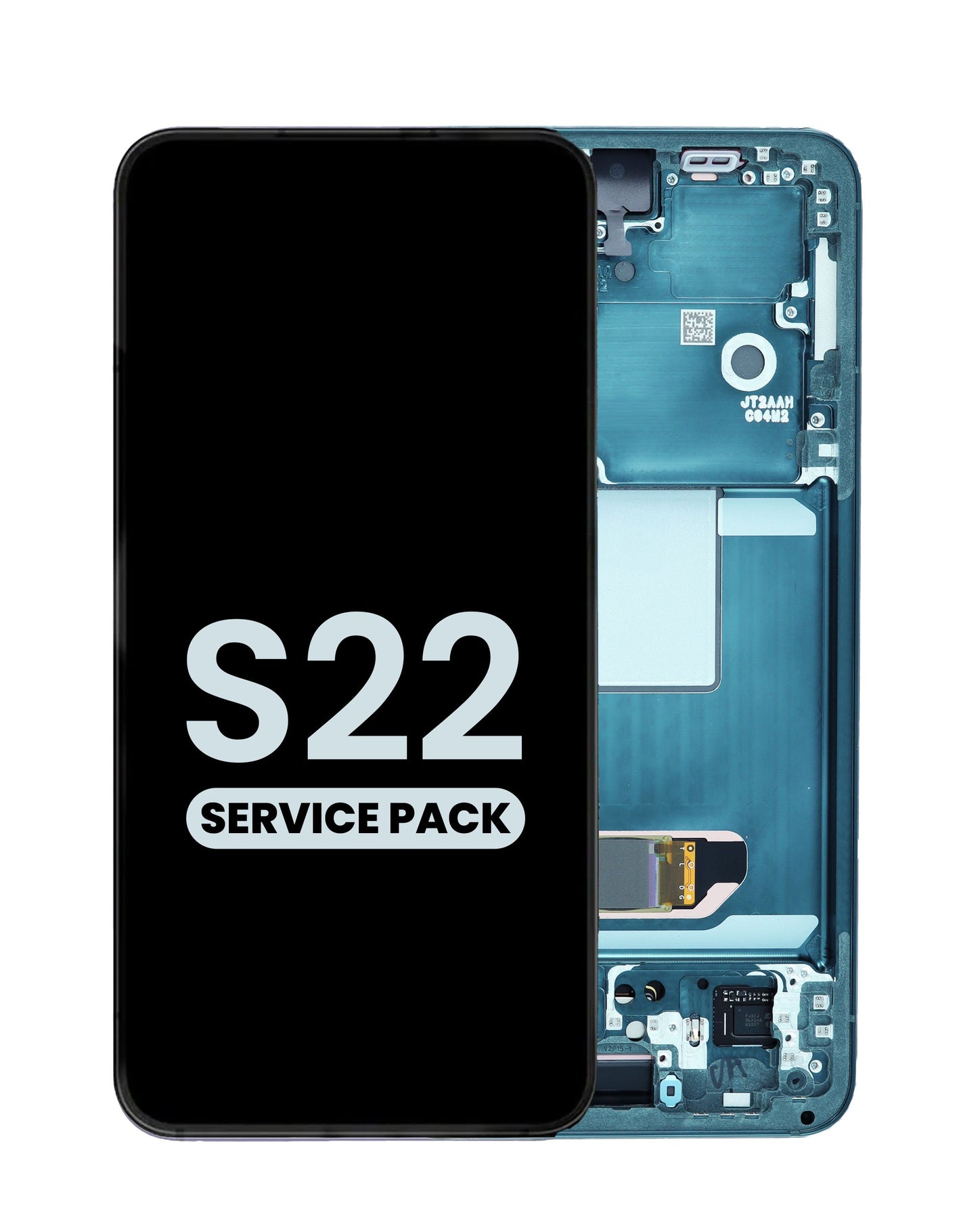 OLED Assembly with Frame for Galaxy S22 (S901) (GREEN) (Service Pack)