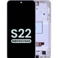OLED Assembly with Frame for Galaxy S22 (S901) (VIOLET) (Service Pack)