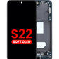 OLED Assembly with Frame for Galaxy S22 (S901) (PHANTOM BLACK) (Aftermarket OLED)