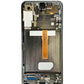 OLED Assembly with Frame for Galaxy S22 Plus S906 (PHANTOM BLACK) (Service Pack)