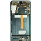 OLED Assembly with Frame for Galaxy S22 Plus S906 (PHANTOM GREEN) (Service Pack)