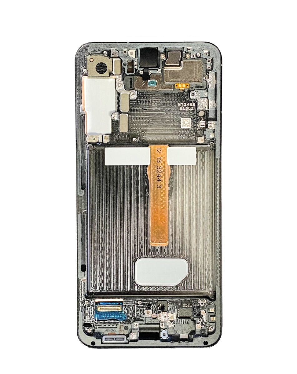 OLED Assembly with Frame for Galaxy S22 Plus S906 (GRAPHITE) (Service Pack)