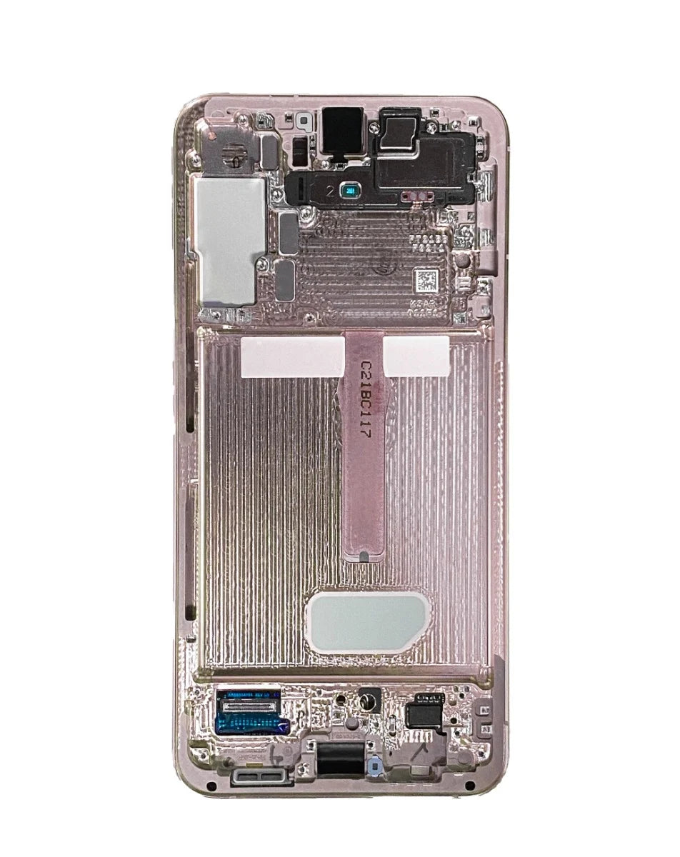 OLED Assembly with Frame for Galaxy S22 Plus S906 (PINK GOLD) (Service Pack)